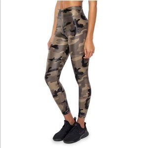 Koral Revolve Lustrous High Rise Leggings in Camo size small